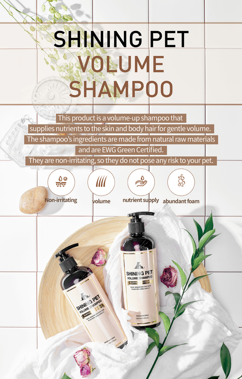 Shining pet volume shampoo 3/6 pack