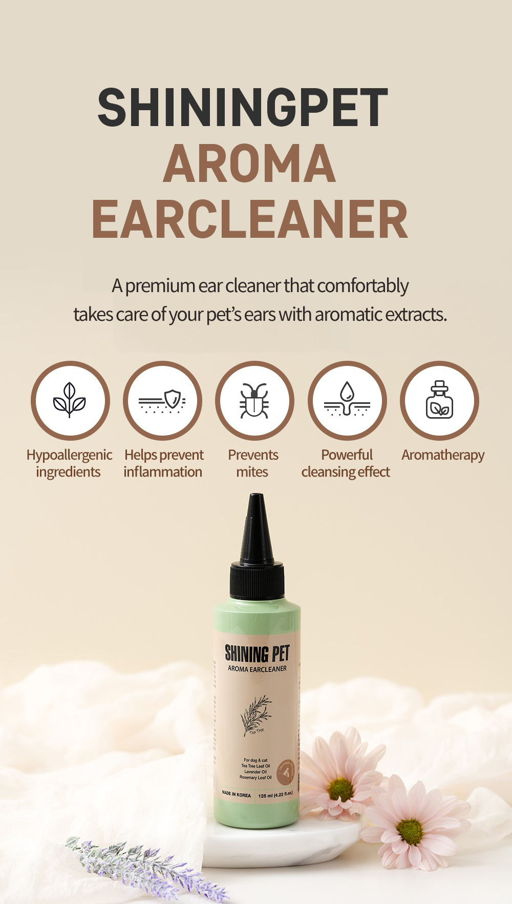 Shining pet aroma earcleaner, 3/6/12 pack